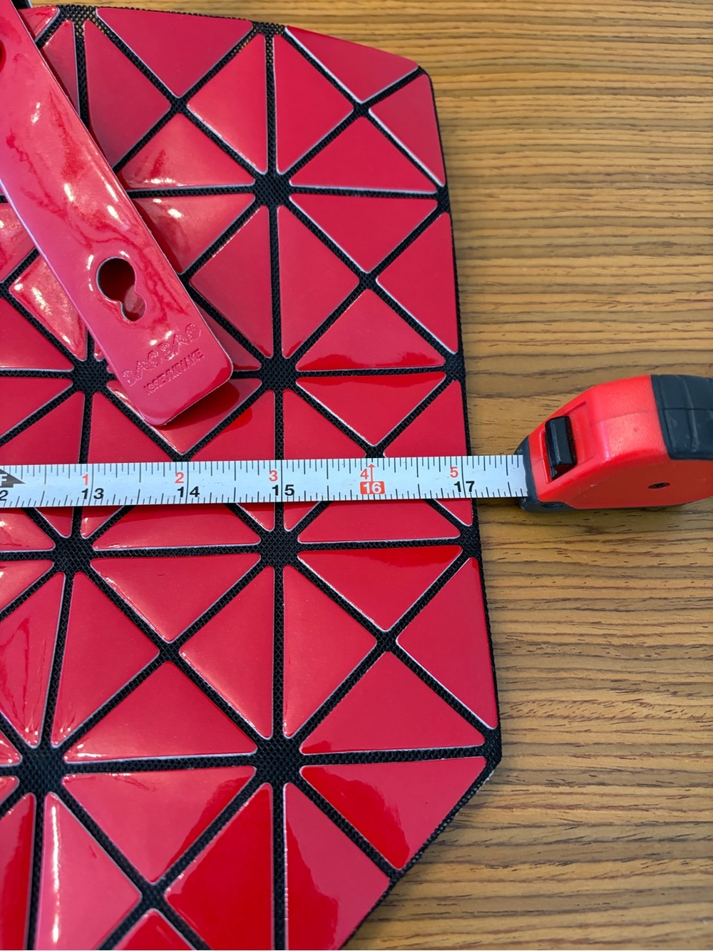 NWT Bao Bao Issey Miyake inspired red purse - Picture 10 of 11